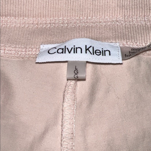 Calvin Klein Logo Jogger Pants, Blush, Size: Large - Picture 11 of 11